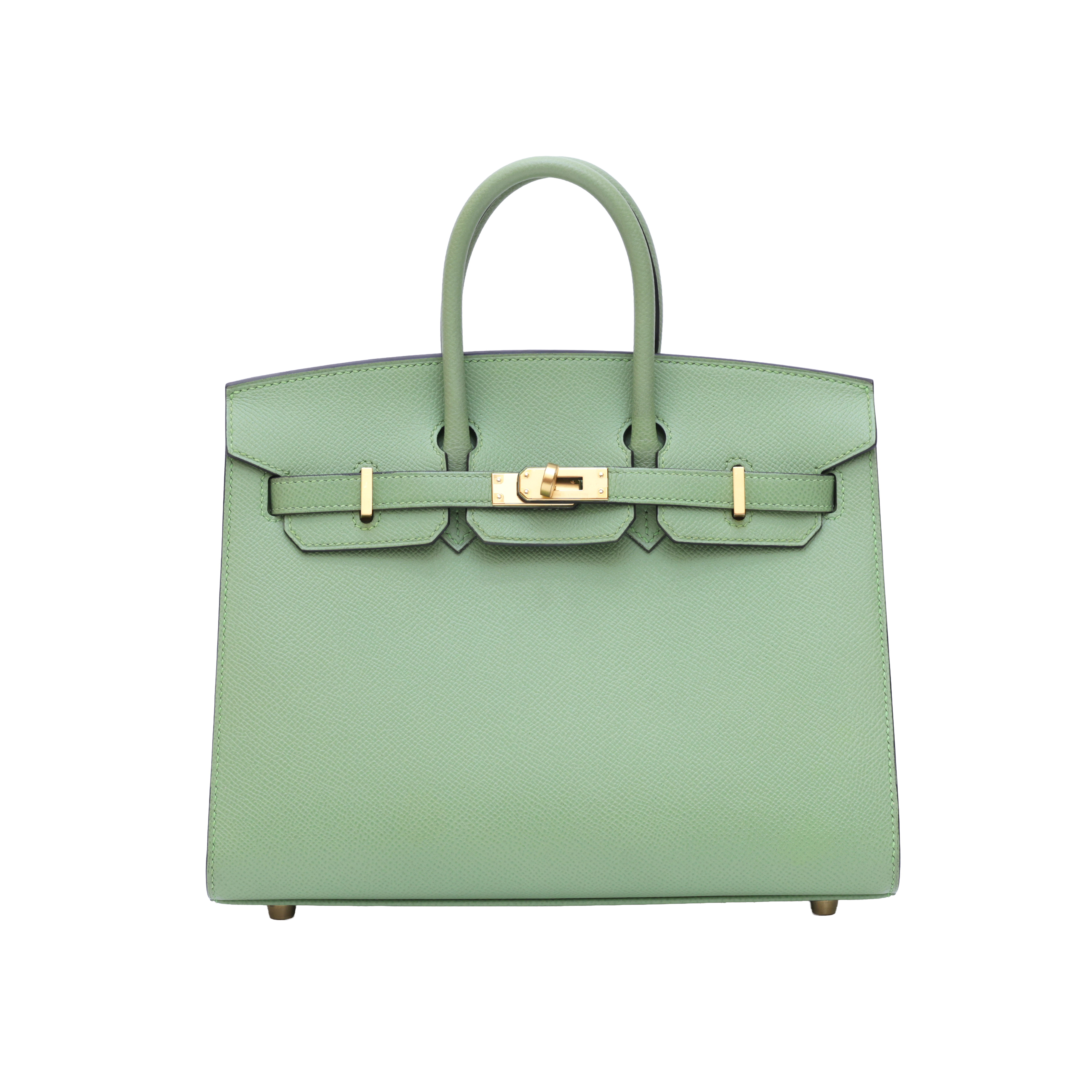 Hermès Birkin25 Vert Criquet(3I)Epsom GHW Z (2021)