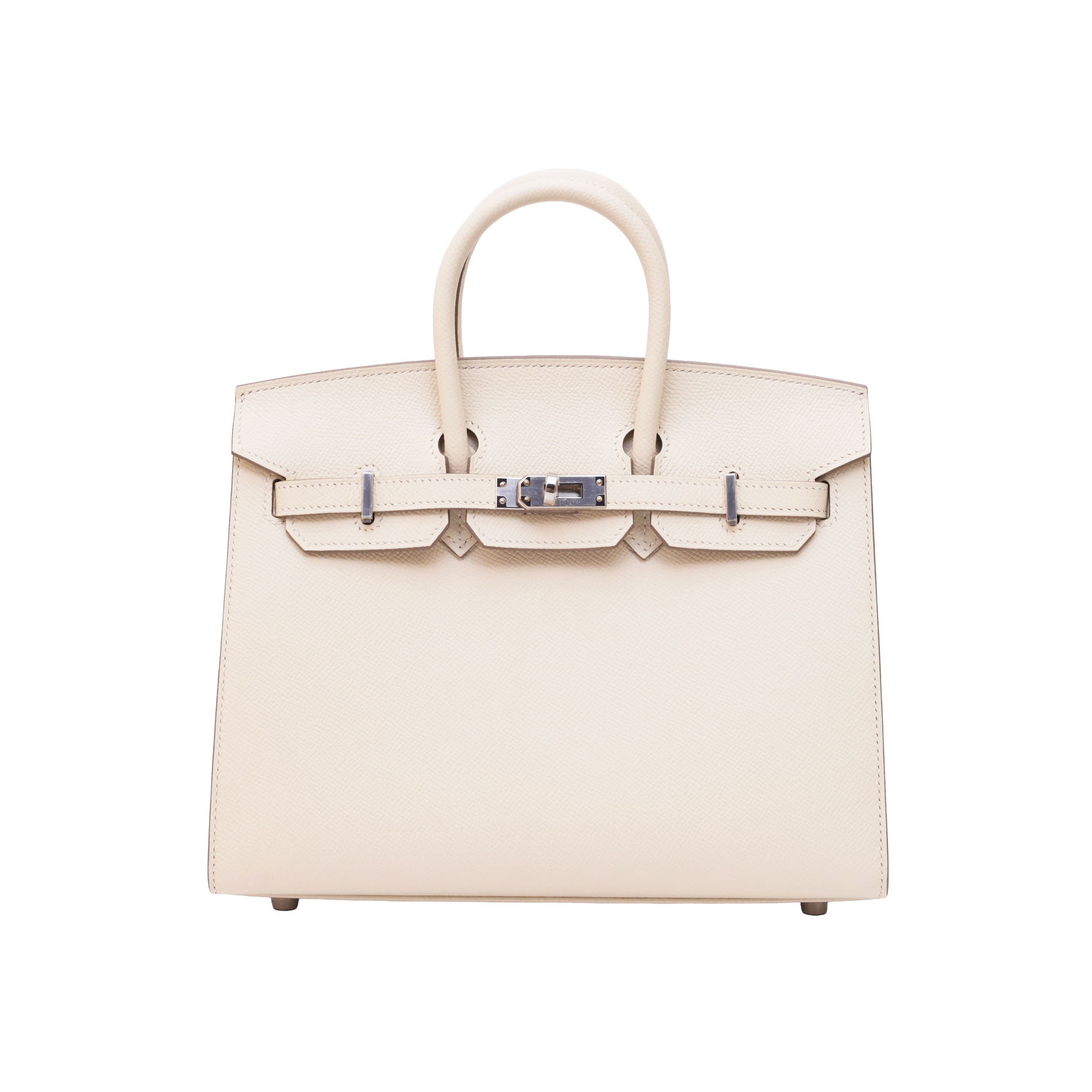 Hermès Birkin25 Craie (10) Epsom PHW U (2022)