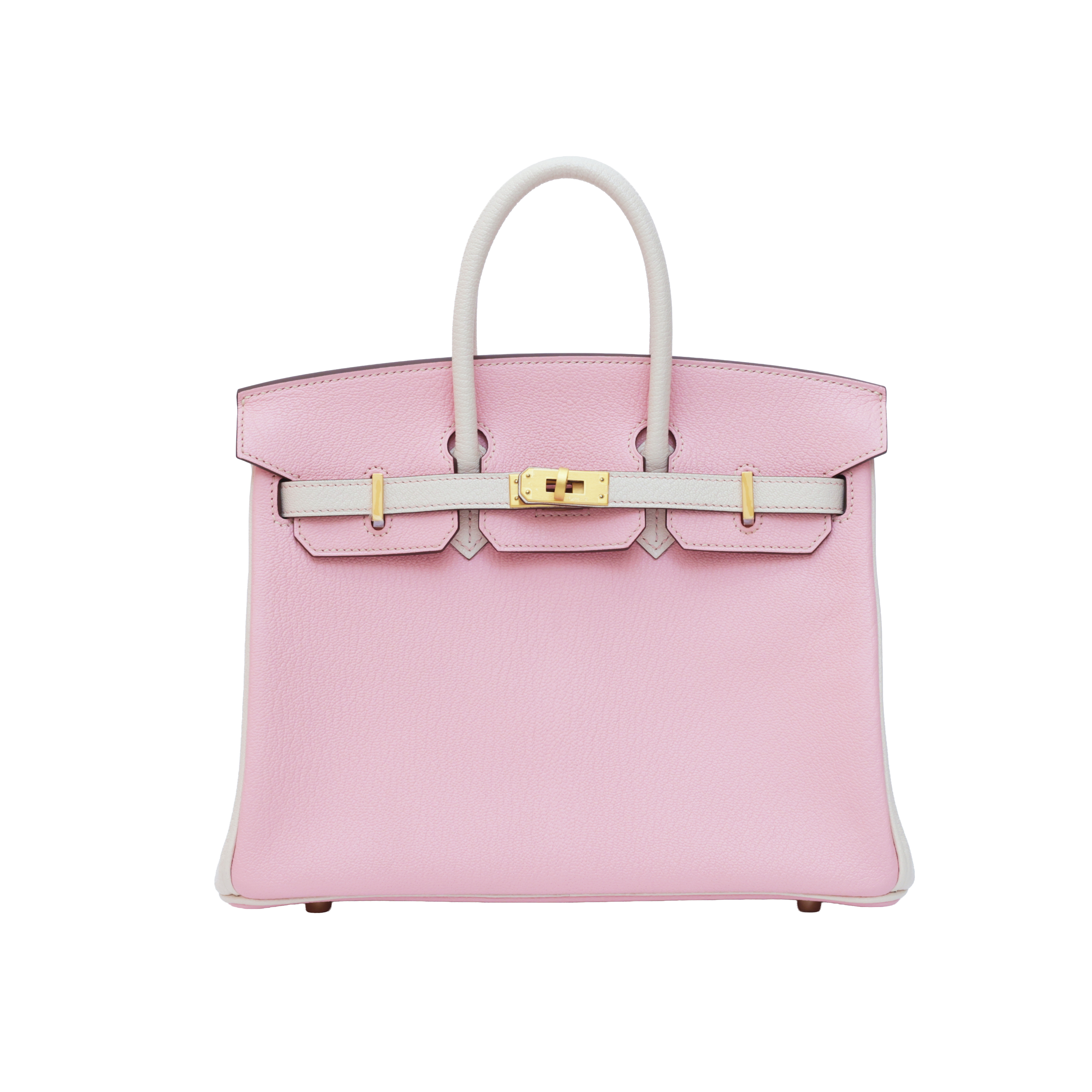 Hermès Birkin25 Rose Sakura (3Q)/Nata(I2) Mysore BGHW  B (2023)